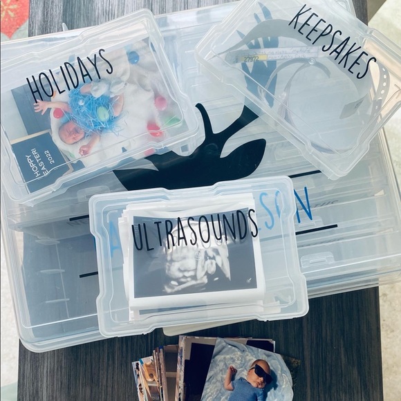 Personalized Photo Storage Box - Picture 2 of 4